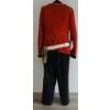 Image 13 : CIRCA 1885 SCARLET TUNIC W/ SNIDER ENFIELD BAYONET & SCABBARD, ETC - ON MANNEQUIN