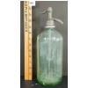 Image 2 : WILSHIRE CLUB SIPHONATED WATER - PALE GREEN ACID-ETCHED - SYPHON BOTTLE