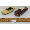 Image 1 : LOT OF 2 - BROOKLIN MODELS DIECAST NO. 55 & 56 - 1951 PACKARD MAYFAIR & 1965 FORD MUSTANG