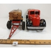 Image 3 : SMITH MILLER L MACK LUMBER TRUCK W/ PUP TRAILER