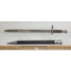 Image 1 : ARTILLERIA NACIONAL TOLEDO SPANISH MAUSER BAYONET W/ LEATHER SCABBARD