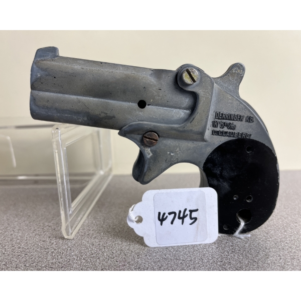 CLAUBERG DERRINGER STARTER PISTOL IN 6MM BLANK, NO PAL REQUIRED  