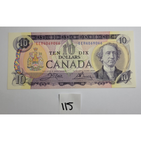 1971 CDN $10 BANKNOTE