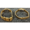 Image 6 : LOT OF 2 - CITIZEN & SEIKO QUARTZ GOLD TONED WRISTWATCHES 