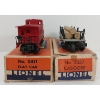 Image 2 : LOT OF 2 - LIONEL CABOOSE & FLAT CAR