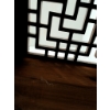 Image 8 : ASIAN MOTIF COFFEE TABLE - LATTRICE PATTERN - PINE
