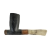 Image 1 : INUIT TOBACCO PIPE - STONE, ANTLER & BRASS