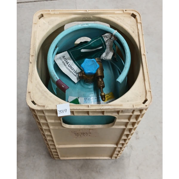 REFRIGERANT GAS R-134a CYLINDER 