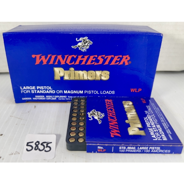 PRIMERS: 1000X WINCHESTER LARGE PISTOL STANDARD & MAGNUM