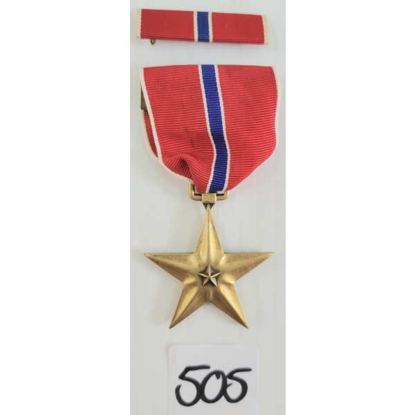 U.S. BRONZE STAR MEDAL - FRED SITES