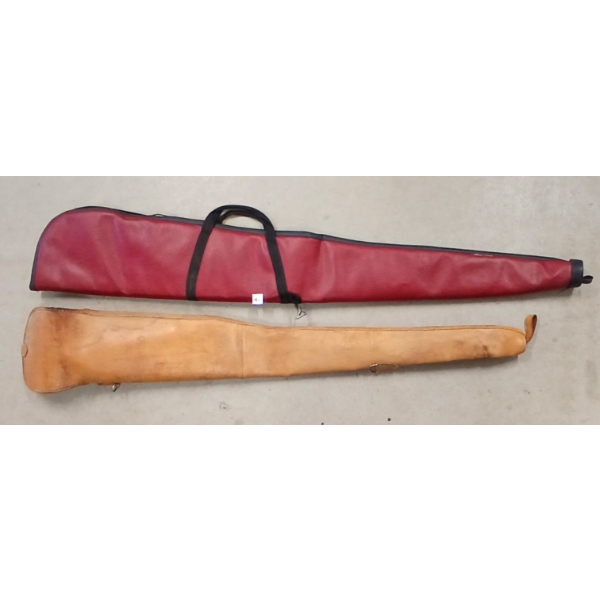 LOT OF 2 - SOFT LONG GUN CASES