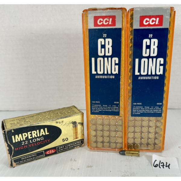 AMMO: 140X CIL & CCI .22 LONG 