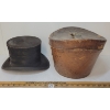 Image 3 : W. & D. DINEEN TOPHAT W/ LEATHER CARRIER