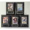 Image 1 : LOT OF 5 - NHL HOCKEY CARDS W/ PLAQUES - GILMOUR, LINDROS, GRETZKY ETC 