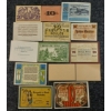 Image 2 : LOT OF 14 - AUSTRIA & GERMANY EMERGENCY MONEY BANKNOTES