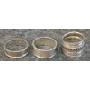 Image 5 : LOT OF 3 - STERLING SILVER RINGS