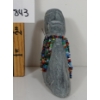Image 3 : BEADED FIGURE BY UNKNOWN ARTIST - BEAD & STONE
