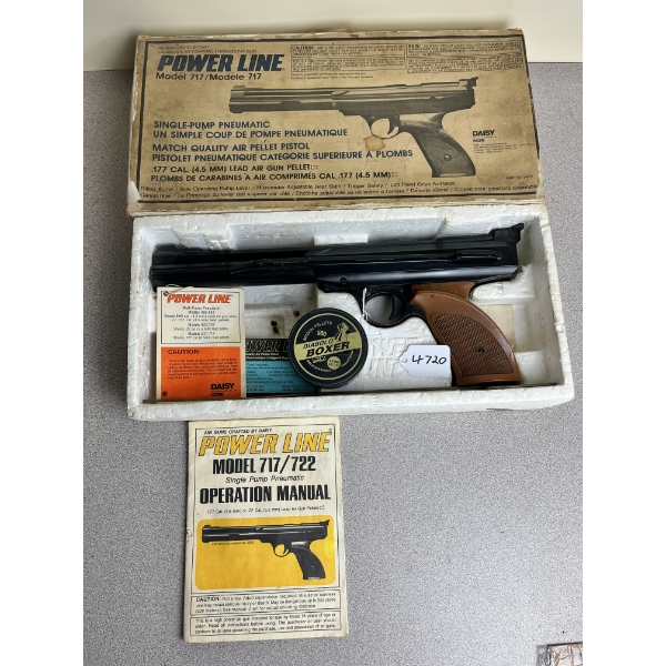 DAISY MODEL 717 POWERLINE IN .177 PELLET NO PAL REQUIRED 