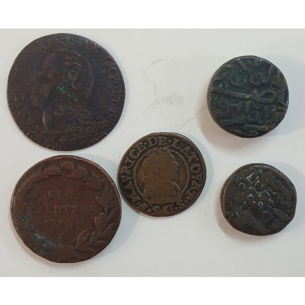 LOT OF 5 - ANCIENT COINS