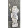Image 5 : HUNTER WITH SPEAR BY UNKNOWN ARTIST - STONE