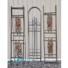 Image 2 : LOT OF 3 - IRON GARDEN TRELLISES