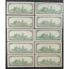 Image 5 : LOT OF 21 - 1967 CDN $1 BANKNOTES