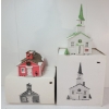 Image 11 : COLLECTION OF DEPARTMENT 56 "NEW ENGLAND SERIES" FIGURINES - INCL "GENERAL STORE," ETC