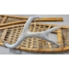 Image 3 : RUSTIC WALL ART - SNOWSHOES W/ ANTLERS