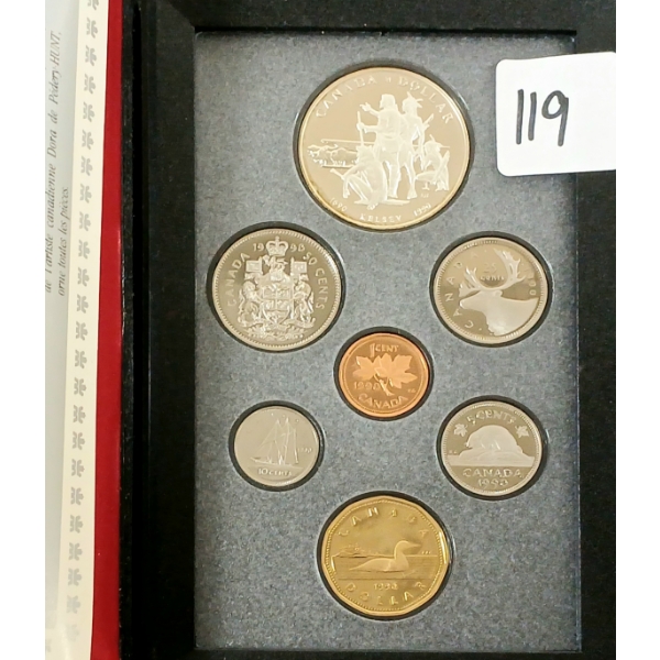 1990 RCM PROOF SET - 300TH ANN. OF HENRY KELSEY'S EXPLORATION