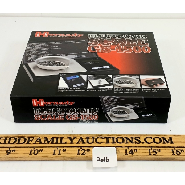 HORNADY ELECTRONIC GS-1500 SCALE - AS NEW