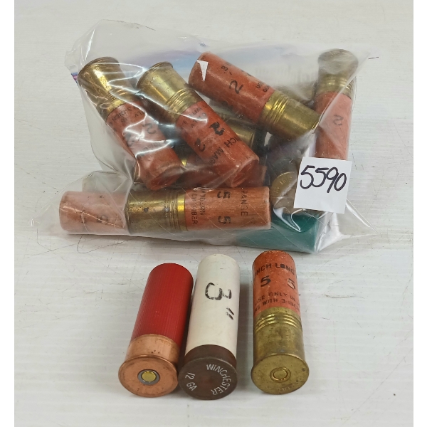 AMMO: 22X MIXED 12 & 16GA - 2-3/4 & 3IN - MIXED SHOT INCL BLANKS
