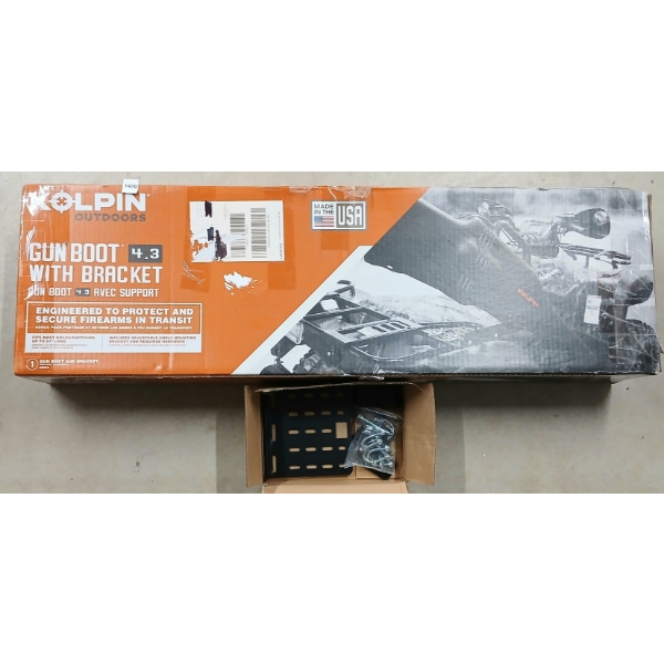 LOT OF 2 - KOLPIN OUTDOORS GUN BOOT 4.3 W/ BRACKET - SEALED