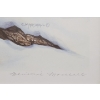 Image 3 : "SNOW RIDGE - MOUNTAIN GOATS" BY CHRISTINE MARSHALL (PRS CDN ARTIST) - FRAMED PRINT