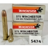 Image 1 : AMMO: 39X WINCHESTER .375 WIN - 250 GR SP