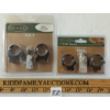 Image 1 : LOT OF 2 - WEAVER SCOPE RINGS - 1IN TIP OFF & HI PIVOT MOUNTS