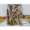 Image 2 : AMMO / CAPS: QTY OF MIXED RNDS - INCL .30-06 SPRG, .223 REM, ETC / 100X6MM BREECH CAPS
