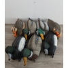 Image 1 : LOT OF 7 - CARRY-LITE DECOY DUCKS