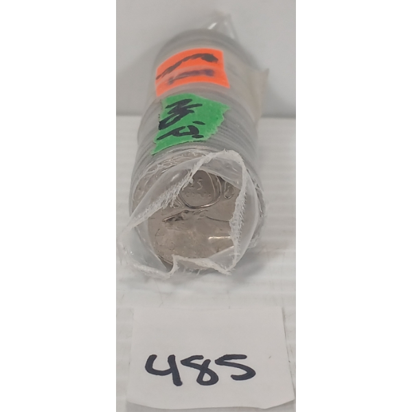 ROLL OF 2001 CDN 25 CENTS - NO "P"