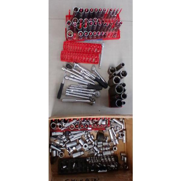 JOB LOT - SOCKETS, RATCHETS & DRIVERS