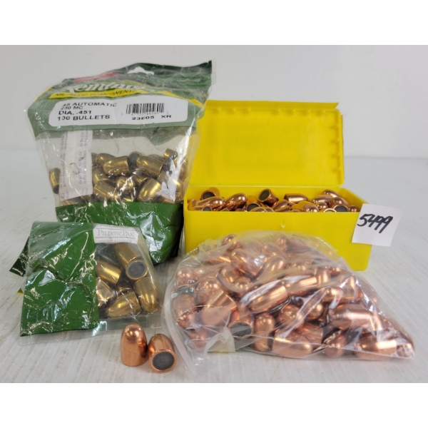 BULLETS: APPROX 300X REMINGTON .45ACP - 230GR - FMJ