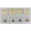 Image 3 : LOT OF 4 - CDN 5 CENT PCS - INCL 1886 & 1943 - ICCS GRADED
