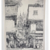 Image 2 : "MERCURY LANE" BY WILLIAM P. ROBINS - FRAMED ETCHING 