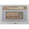 Image 1 : 1954 CDN $2 BANKNOTE - BCS GRADED