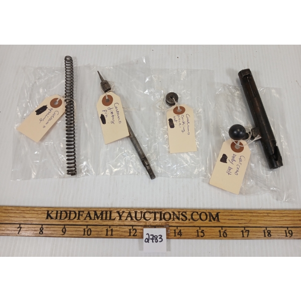 LOT OF 4 - CARCANO FIRING PIN, BOLT & SPRING, ETC