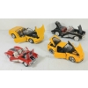 Image 2 : LOT OF 4 - BURAGO DIECAST 1997 CHEVY CORVETTE, MOTOMAX 1958 CORVETTE MODELS, ETC 