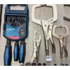 Image 2 : JOB LOT - ASSORTED TOOLS - INCL MASTERCRAFT ROBO WRENCHES, ROLLER CASTORS, SOCKET HOLDER, ETC