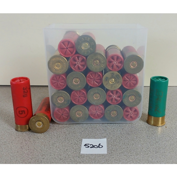 AMMO: 25X ELEY & ROTTWEIL 12GA - 2 1/2IN - #5 & 7 SHOT
