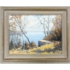 Image 1 : FOREST LAKE SCENE BY F.W. BUTSON - FRAMED OIL ON BOARD