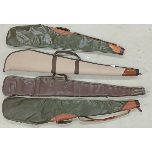 LOT OF 4 - BROWNING, BUCK MASTER & EDWARD'S DAY SOFT LONG GUN CASES