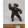Image 3 : BEAR W/ SPEAR FIGURE BY ITTUKALLAK - STONE & BONE 